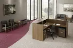 L Shaped Reception Desk