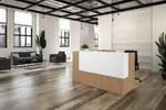 L Shaped Reception Desk