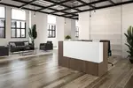 Modern L Shaped Reception Desk