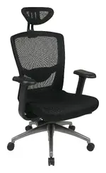 Mesh Back Office Chair with Headrest