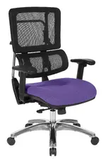 High Back Task Chair with Lumbar Support