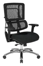 High Back Office Chair with Lumbar Support