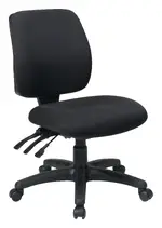 Mid Back Ergonomic Chair Without Arms