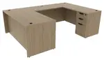 U Shaped Computer Desk