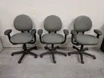 Steelcase Green Rolling Office Chairs