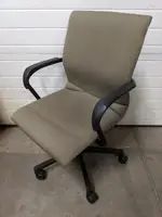 Steelcase Olive Green Mid-Back Office Chairs