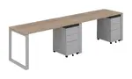 2 Person Workstation Desk