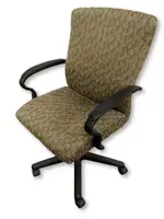 Brayton International Brown Rolling Office Chairs