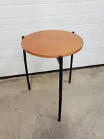 17â€ Round Table with Pearwood over Maple Top