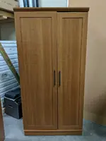 Walnut Laminate Storage Cabinet