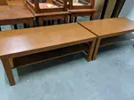 Cherry Laminate Coffee Tables â€“ 42x20