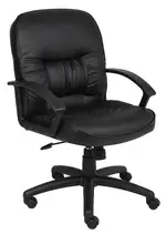 Leather Executive Mid Back Chair