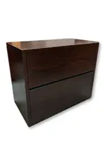 Mahogany Laminate 2 Drawer Lateral Filing Cabinet â€“ 36 Inch Wide