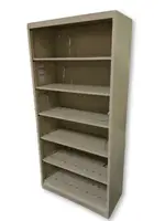 Hon Beige Metal Bookshelves â€“ 36 Inch Wide