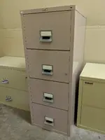 Vector Fireproof 4 Drawer Vertical Filing Cabinet