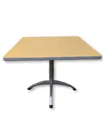 Oak Laminate Square Table â€“ 36x36