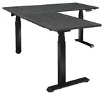 L Shaped Sit Stand Desk