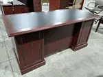 Mahogany Desk with Drawers