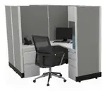 2 Person Cubicle with Power