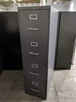 Gray Hon 4 Drawer Vertical Filing Cabinets â€“ 15x28