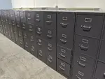 Gray Hon 4 Drawer Vertical Filing Cabinets â€“ 15x25