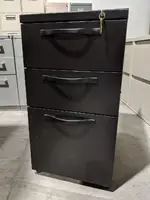 Black Metal Box/Box/File Pedestal Drawers