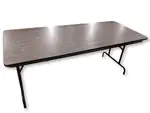 Walnut Laminate Folding Tables â€“ 30x72