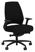 Mid Back Armless Office Chair