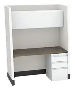 2 Person Call Center Cubicle with Power