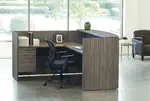 L Shaped Reception Desk