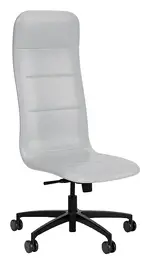 Armless Vinyl Conference Chair