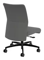 Armless Adjustable Office Chair