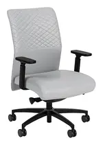 Mid Back Vinyl Office Chair