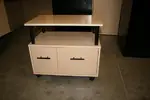 Birch Colored Printer Cart