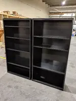 Tennsco Black Metal Bookshelves â€“ 34.5 Inch Wide