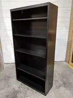 Tennsco Black Metal Bookshelves â€“ 34.5 Inch Wide