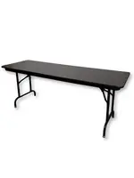 Black Laminate Folding Table â€“ 72x24