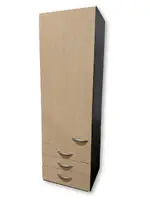 Techline Maple Laminate Storage Cabinet