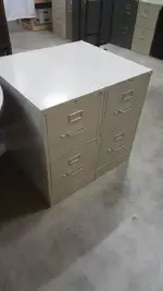 Two Drawer HON Lockable Filing Cabinets