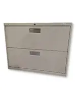 Hon Putty Metal 2 Drawer Lateral Filing Cabinet â€“ 36 Inch Wide