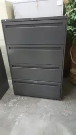 HON Four Drawer Lateral File Cabinet