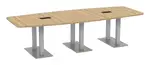 Modern Boat Shaped Conference Table