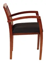 Hardwood Reception Chair - Set of 2