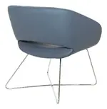 Accent Chair with Chrome Base