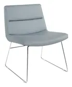 Sled-Style Lounge Chair