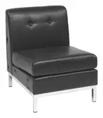 Club Style Armless Chair