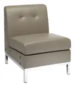 Club Style Armless Chair