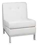 Club Style Armless Chair