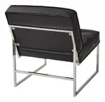 Anthony Accent Chair with Chrome Finish