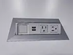 Rectangular Conference Table with Power
